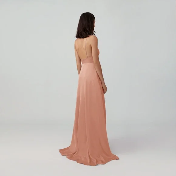 Fame and Partners Strappy Tri Cup Gown - Picture 3 of 9